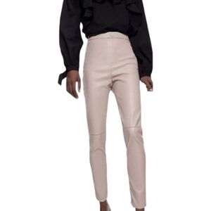 Zara Faux Leather Leggings